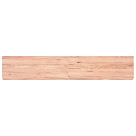 Vidaxx Washbasin Top 160x30x (2-4) cm behandlet solid træ lysebrun