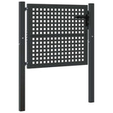 VidaXL havelåge antracit 100x75 cm stål