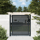Vidaxl Gate 105x150 cm stål antracit