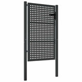 VidaXL havelåge antracit 100x125 cm stål