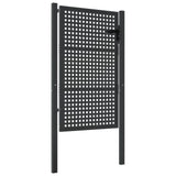 Vidaxl Gate 105x200 cm stål antracit