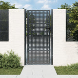 Vidaxl Gate 105x250 cm stål antracit