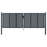 Vidaxl Gate 300x150 cm stål antracit