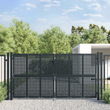 Vidaxl Gate 300x175 cm stål antracit