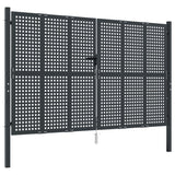 Vidaxl Gate 300x200 cm stål antracit