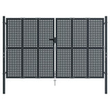 Vidaxl Gate 300x200 cm stål antracit