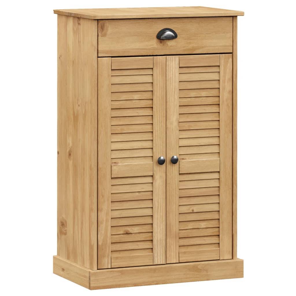 Vidaxx Shoe Cabinet Vigo 60x35x96 cm Solid fyrretræ