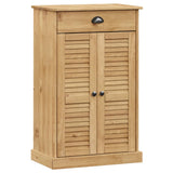 Vidaxx Shoe Cabinet Vigo 60x35x96 cm Solid fyrretræ