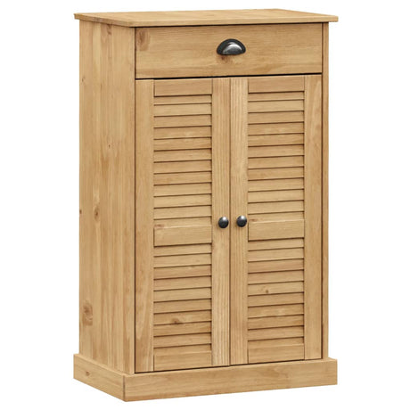 Vidaxx Shoe Cabinet Vigo 60x35x96 cm Solid fyrretræ