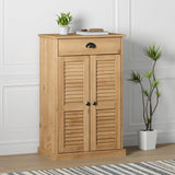 Vidaxx Shoe Cabinet Vigo 60x35x96 cm Solid fyrretræ