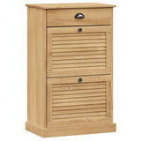 Vidaxx Shoe Cabinet Vigo 60x35x96 cm Solid fyrretræ
