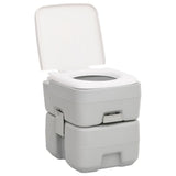 Vidaxl camping toilet og vandtank sæt bærbart
