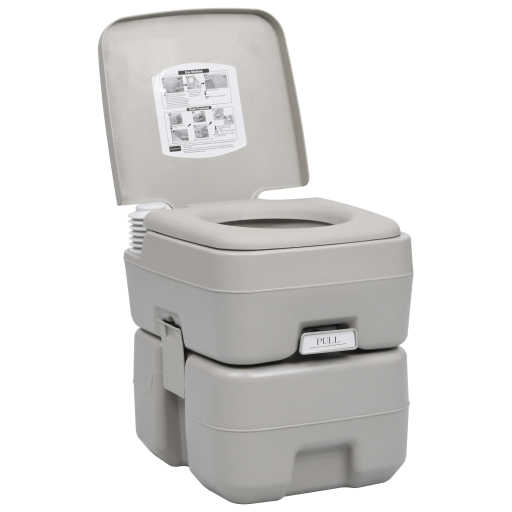 Vidaxl camping toilet og vask med vandtank