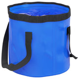 Vidaxl Emmers 2 pcs Foldning 30 L PVC Blue
