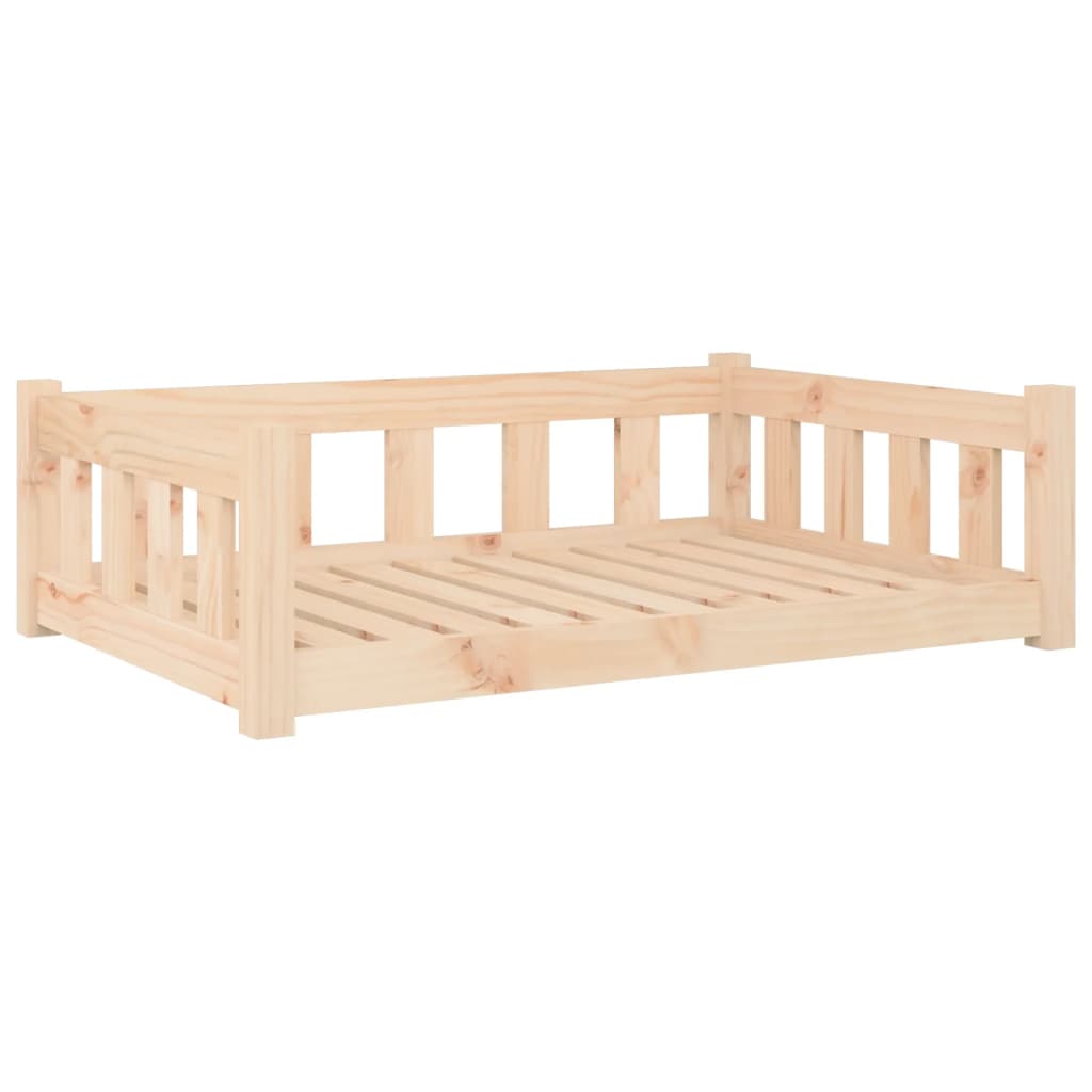 Vidaxl Dog Basket 95.5x65.5x28 cm Solid fyrretræ
