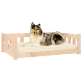 Vidaxl Dog Basket 95.5x65.5x28 cm Solid fyrretræ