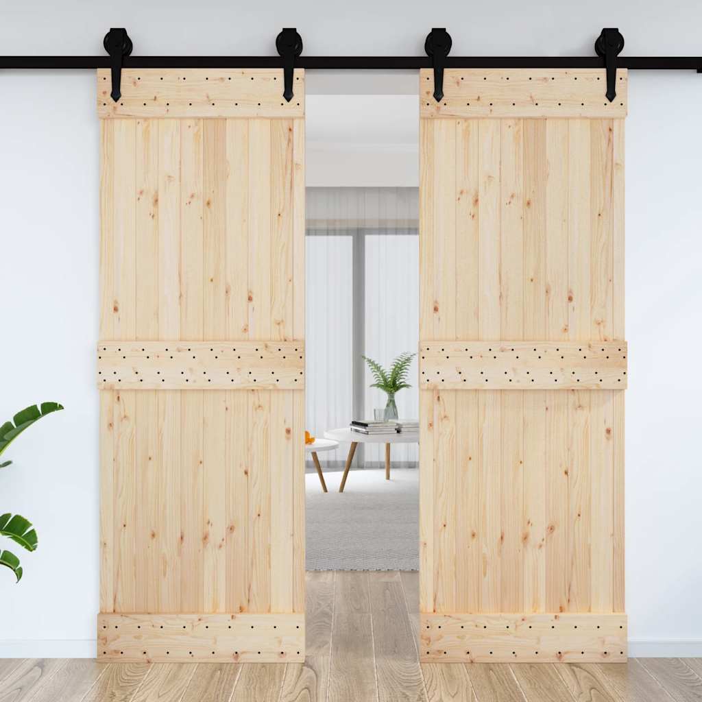 Vidaxx Door Narvik 80x210 cm Solid fyrretræ