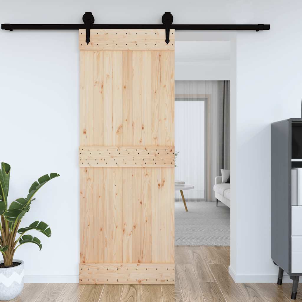 Vidaxx Door Narvik 85x210 cm Solid fyrretræ