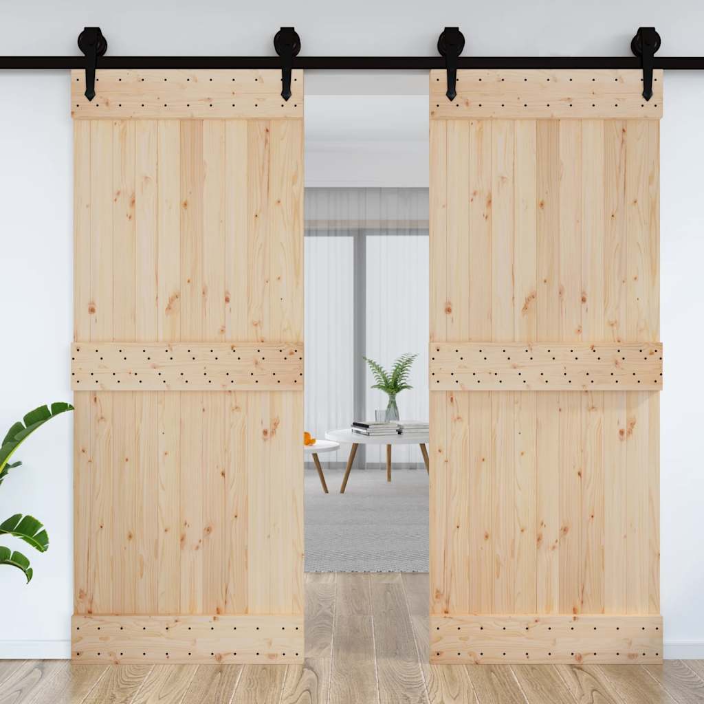 Vidaxx Door Narvik 90x210 cm Solid fyrretræ