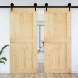 Vidaxx Door Narvik 95x210 cm Solid fyrretræ
