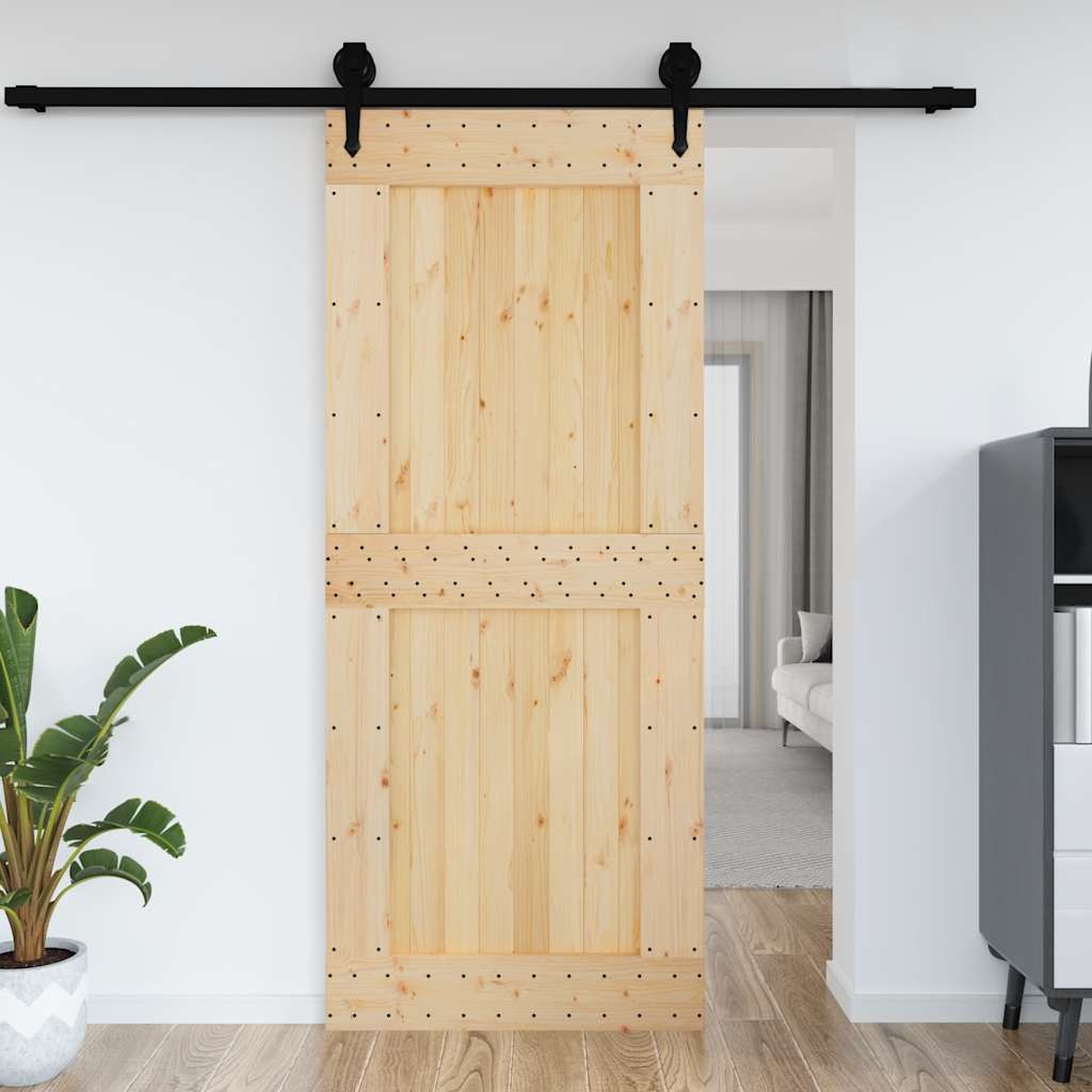 Vidaxx Door Narvik 95x210 cm Solid fyrretræ
