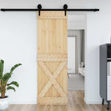Vidaxx Door Narvik 70x210 cm Solid fyrretræ