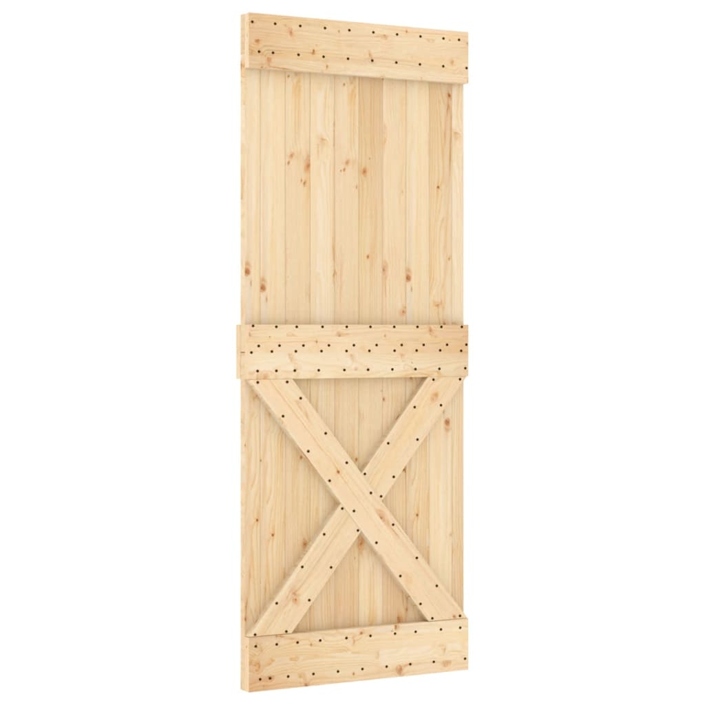 Vidaxx Door Narvik 80x210 cm Solid fyrretræ