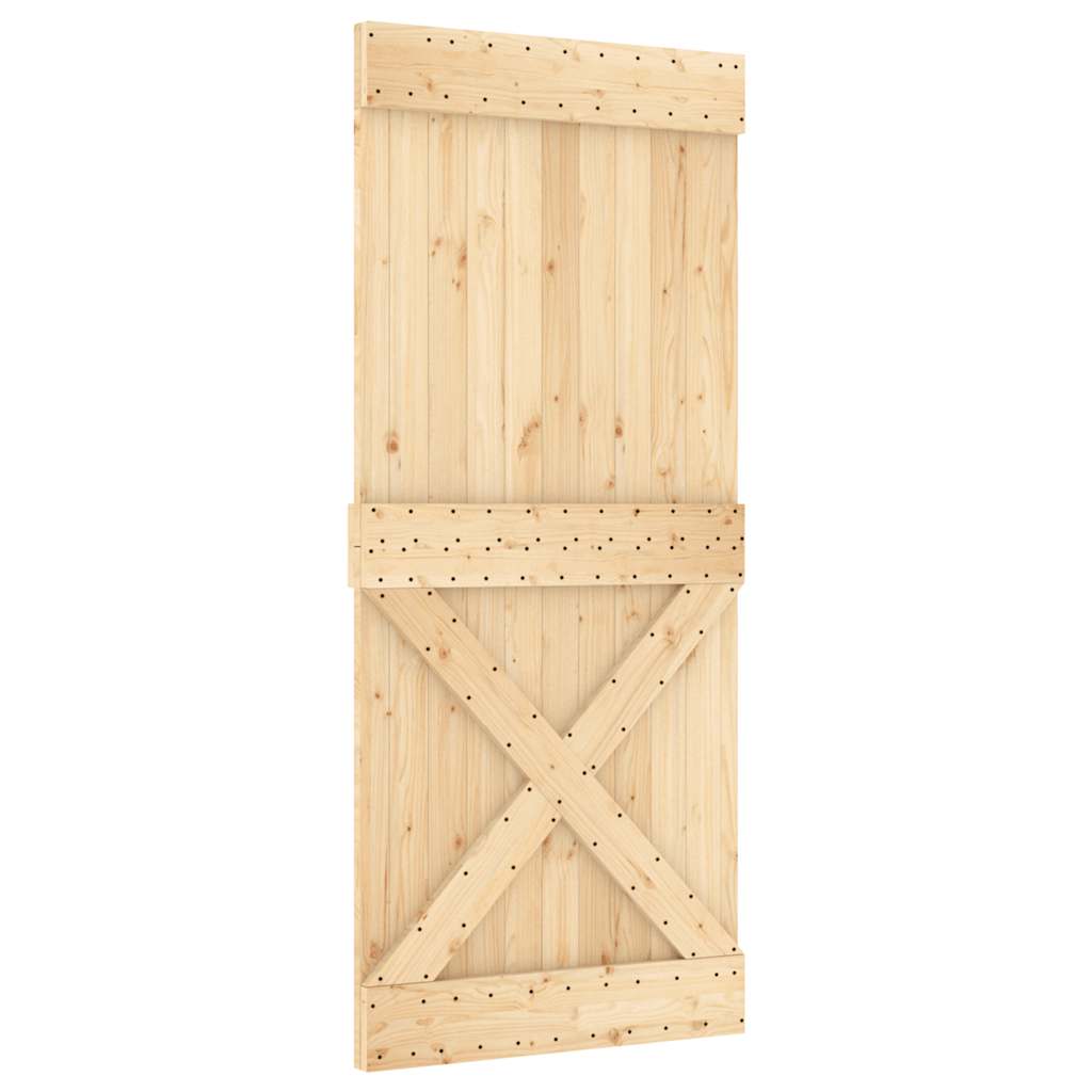 Vidaxx Door Narvik 90x210 cm Solid fyrretræ