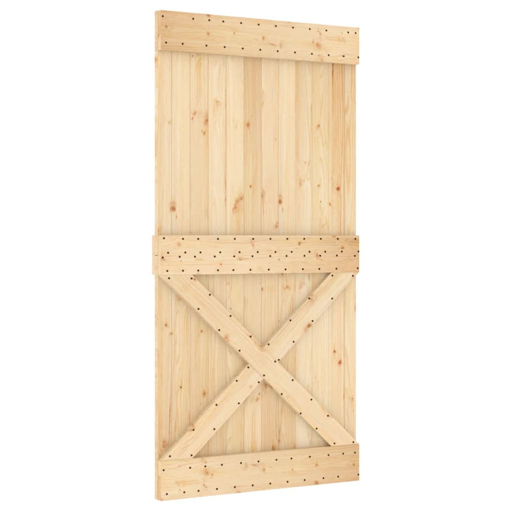 Vidaxx Door Narvik 100x210 cm Solid fyrretræ