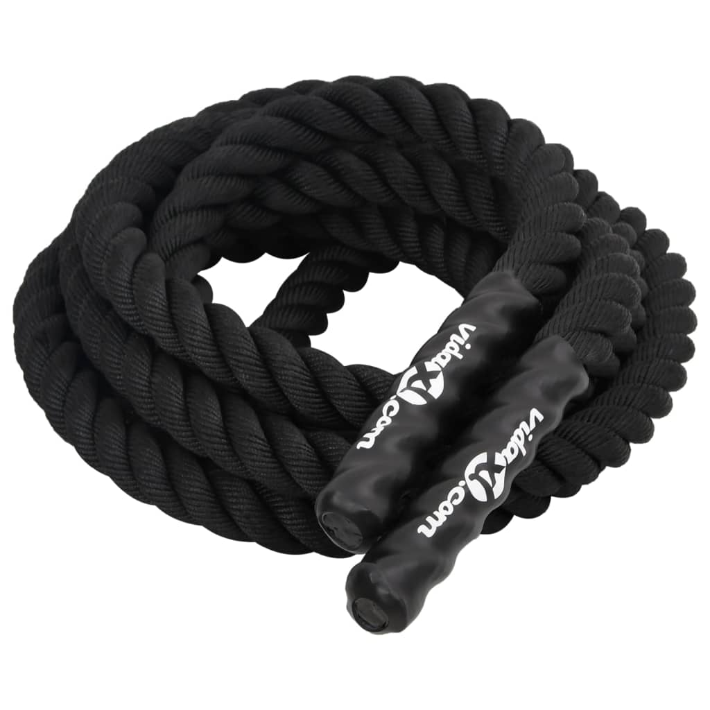 VidaXL kampreb sort 9 m 6,8 kg polyester