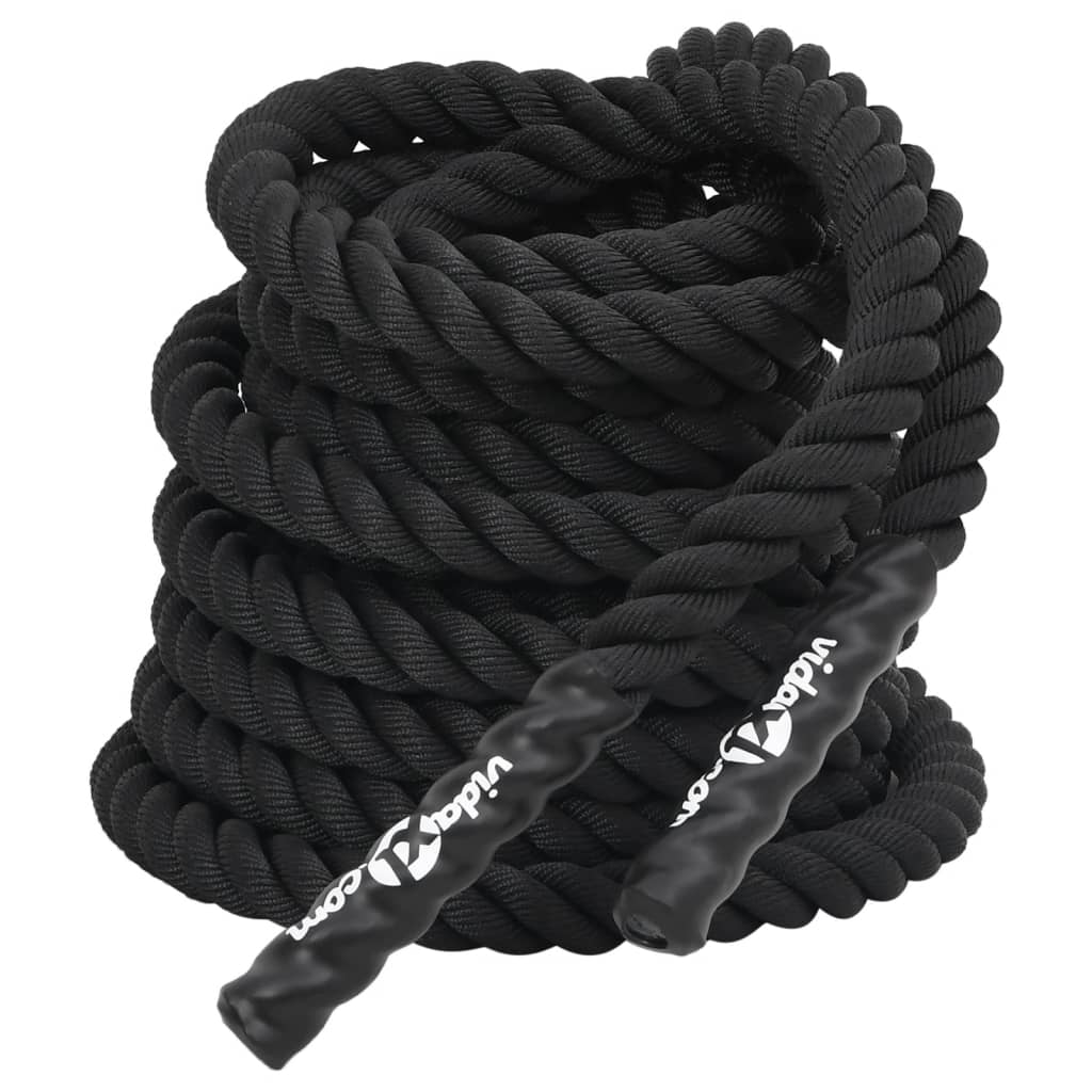 VidaXL kampreb sort 15 m 11 kg polyester