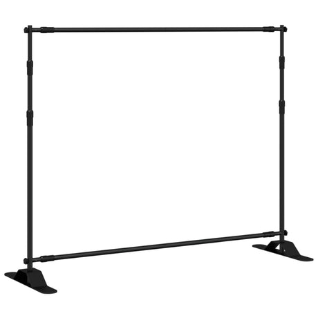 Vidaxx baggrundsstativer 2 stk 254x243 cm stål sort
