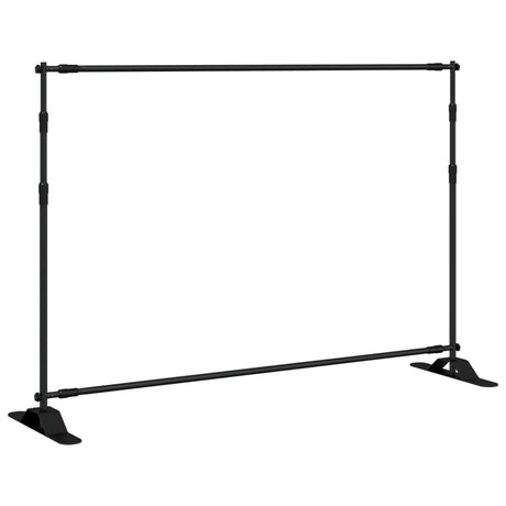 Vidaxx baggrundsstativer 2 stk 305x243 cm stål sort