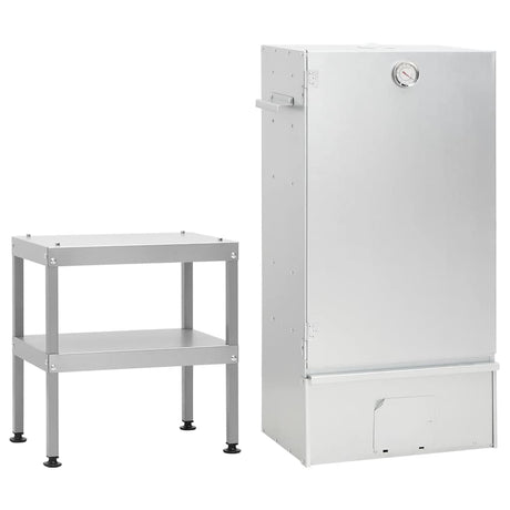 Vidaxl BBQ-ryger med galvaniseret stålbord