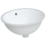 Vidaxx Washbasin Oval 47x39x21 cm keramisk hvid
