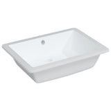 Vidaxx rektangulær vaskbasin 55,5x40x18,5 cm keramisk hvid