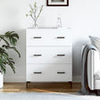 Vidaxl dressoir 69,5x34x90 cm bewerkt hout wit