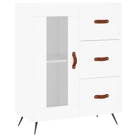 Vidaxl dressoir 69,5x34x90 cm bewerkt hout wit