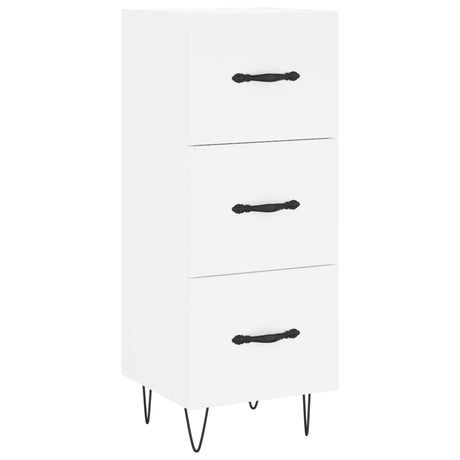 Vidaxl dressoir 34,5x34x90 cm bewerkt hout wit