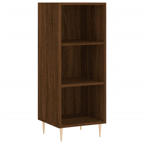 Vidaxl dressoir 34,5x32,5x90 cm bewerkt hout bruin eikenkleur