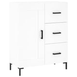 Vidaxl dressoir 69,5x34x90 cm bewerkt hout wit