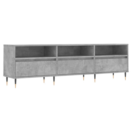 Vidaxl tv-meubel 150x30x44,5 cm bewerkt hout betongrijs