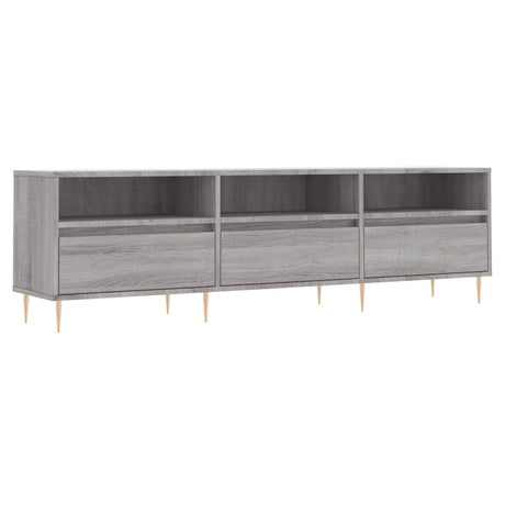Vidaxl tv-meubel 150x30x44,5 cm bewerkt hout grijs sonoma eikenkleurig