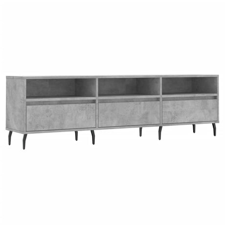 Vidaxl tv-meubel 150x30x44,5 cm bewerkt hout betongrijs