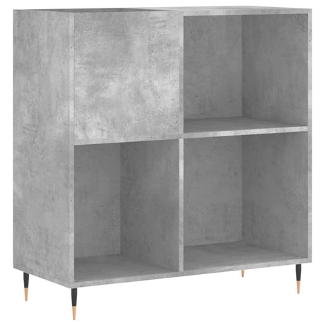 Vidaxl platenkast 84,5x38x89 cm bewerkt hout betongrijs