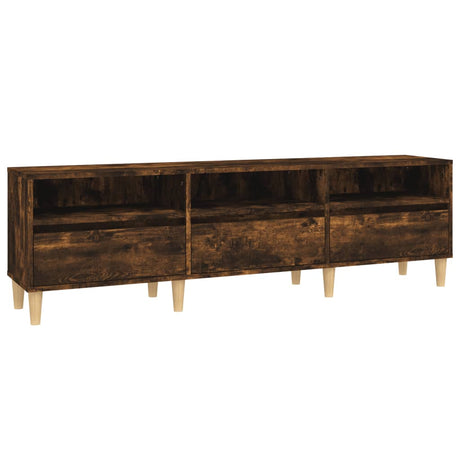 Vidaxl tv-meubel 150x30x44,5 cm bewerkt hout gerookt eikenkleurig
