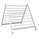 Vidaxx tørrestativ til badekar forlænges 53-90 cm aluminium