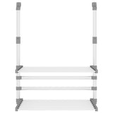 Vidaxx tørrestativ til altan 54x25x42 cm aluminium