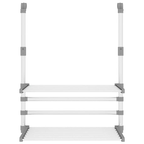 Vidaxx tørrestativ til altan 54x25x42 cm aluminium