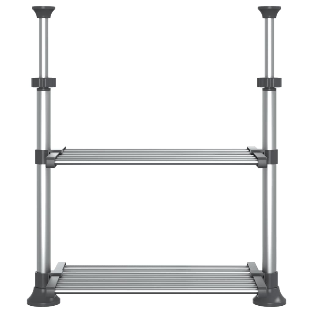 Vidaxl Køkkenet 50x25x (50-70) cm aluminium